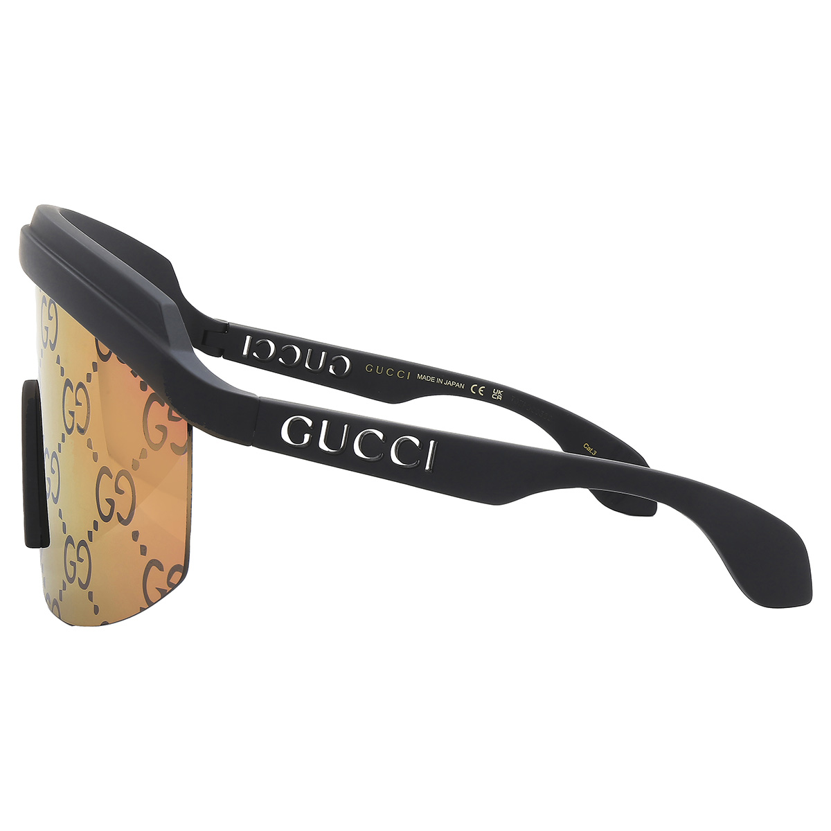 Gucci Pink Logo Shield Ladies Sunglasses GG1477S 004 99 Gucci ...