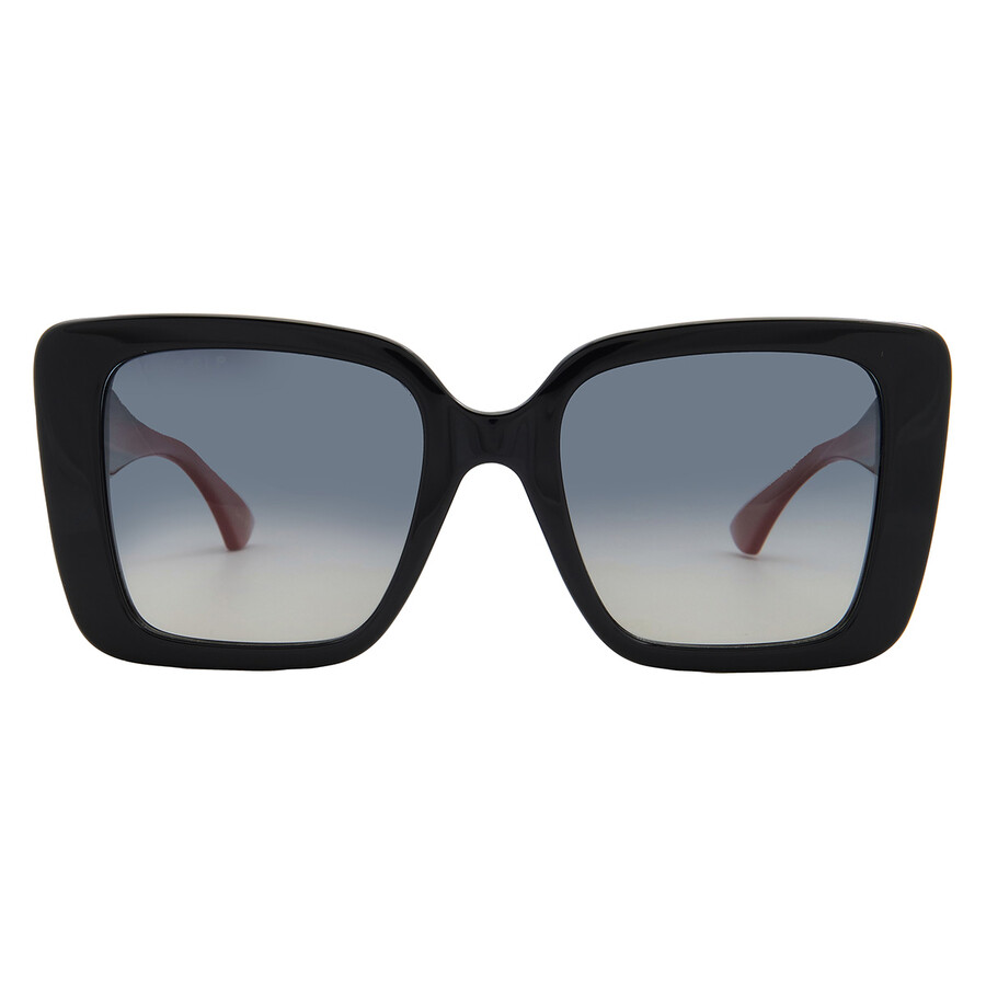Polarized Grey Gradient Butterfly Ladies Sunglasses GG1861S 005 53