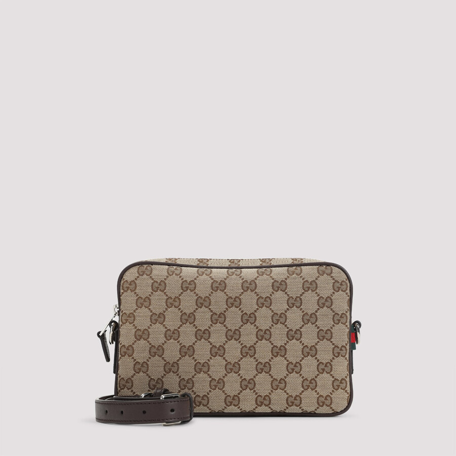 Gucci Polyester Shoulder Bag In Neutral