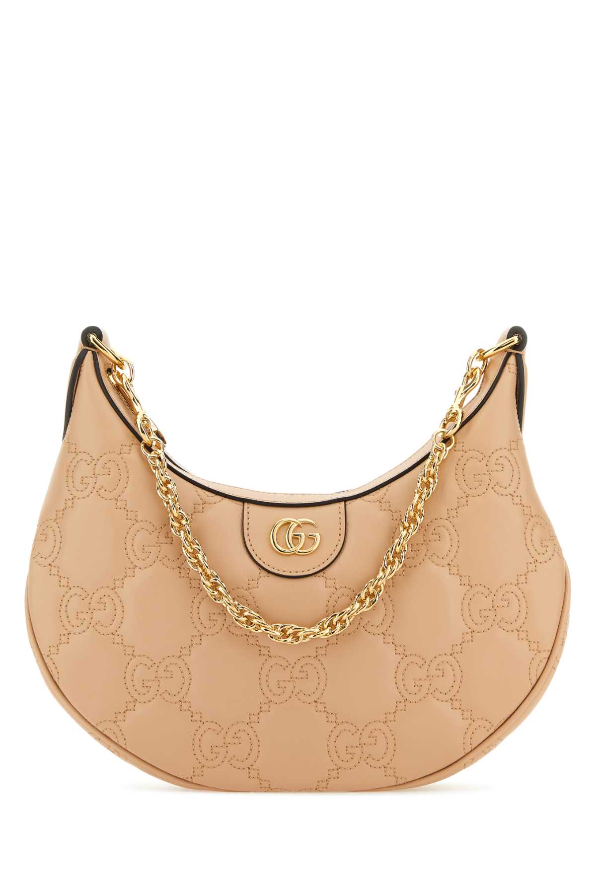 Gucci Powder Pink Leather Small Lion Gg Handbag 739709UM8HG5943