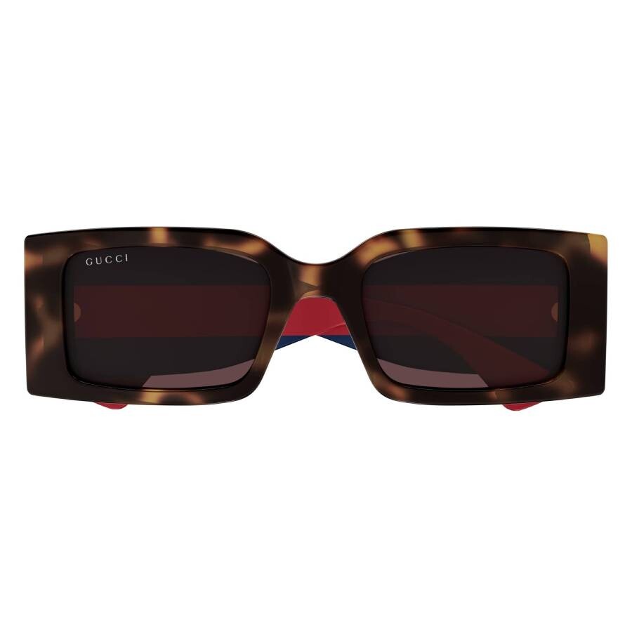 Red Rectangular Ladies Sunglasses GG1860S 002 52