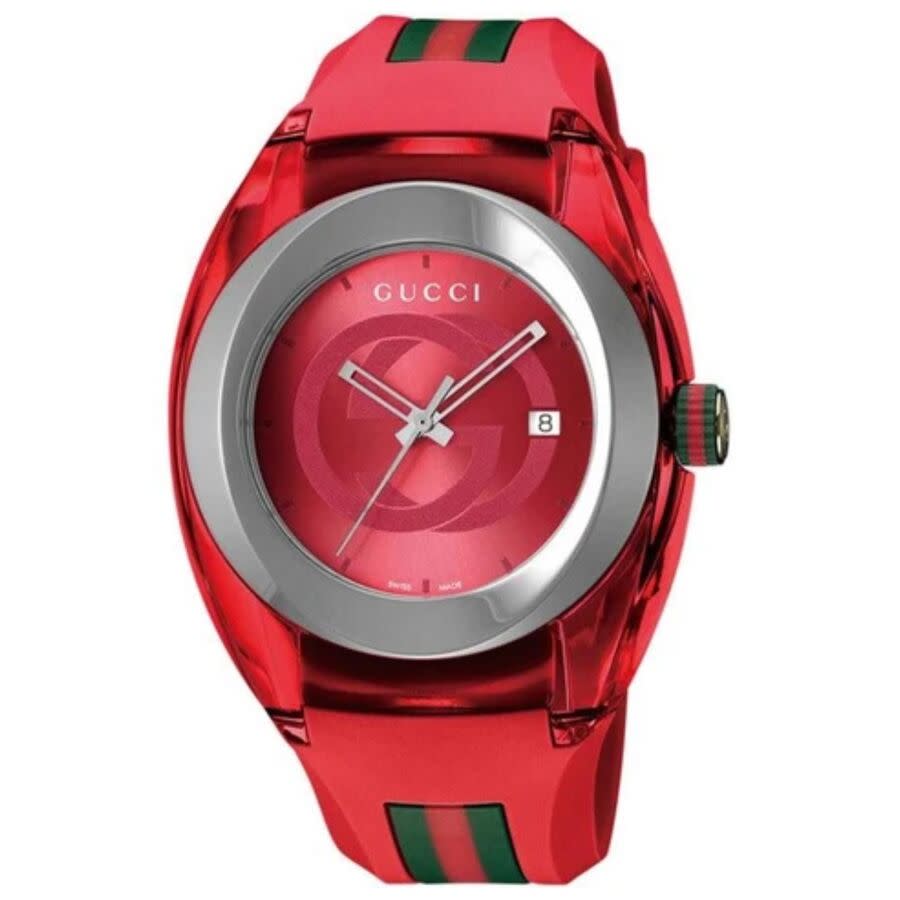 Gucci Sync Red Dial Men's Watch YA137103A