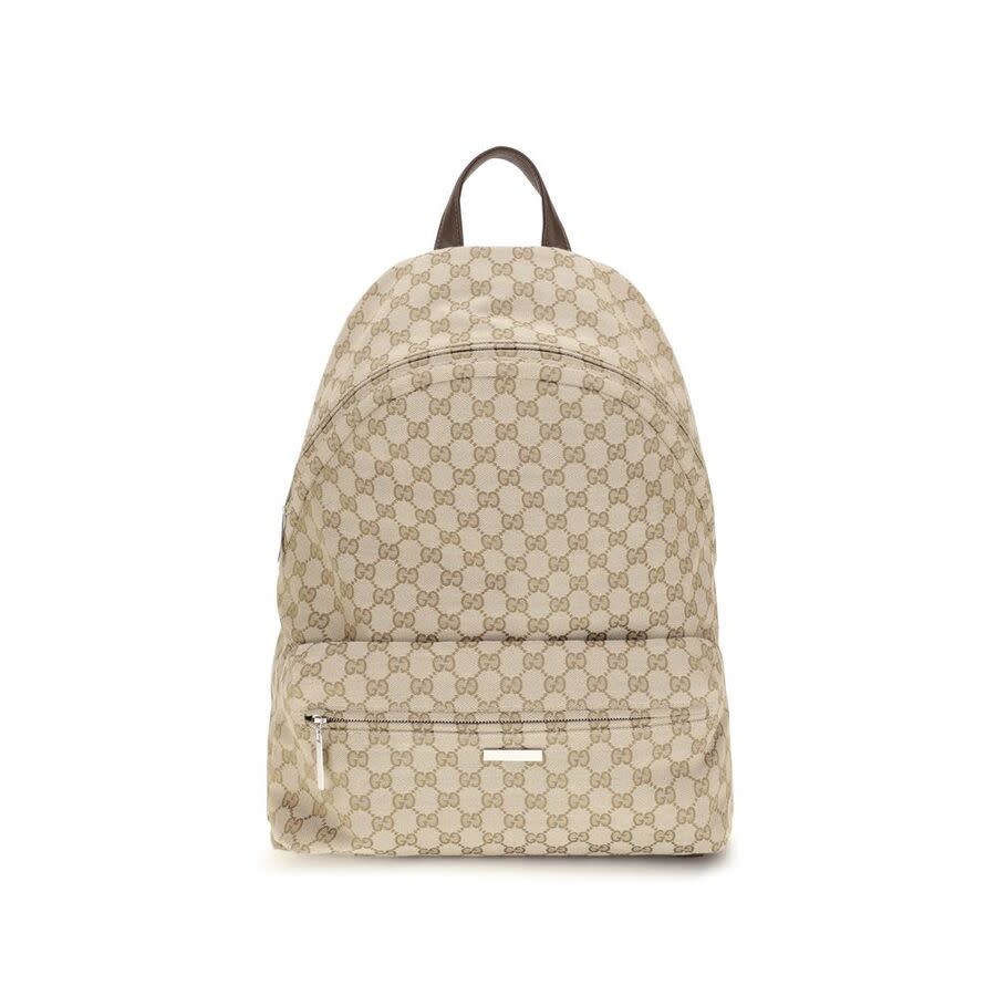 Gucci Tag Backpack — Beige GU875226FAF8P9647BB - Handbags, Main