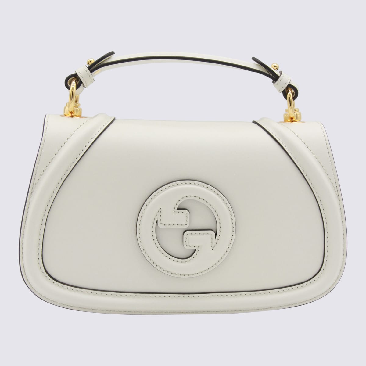 値下げ◆未使用新品GUCCI ホワイトケース 115255 B8694 Gucci White Leather Blondie Medium Shoulder Bag 815714AAEC2_9050