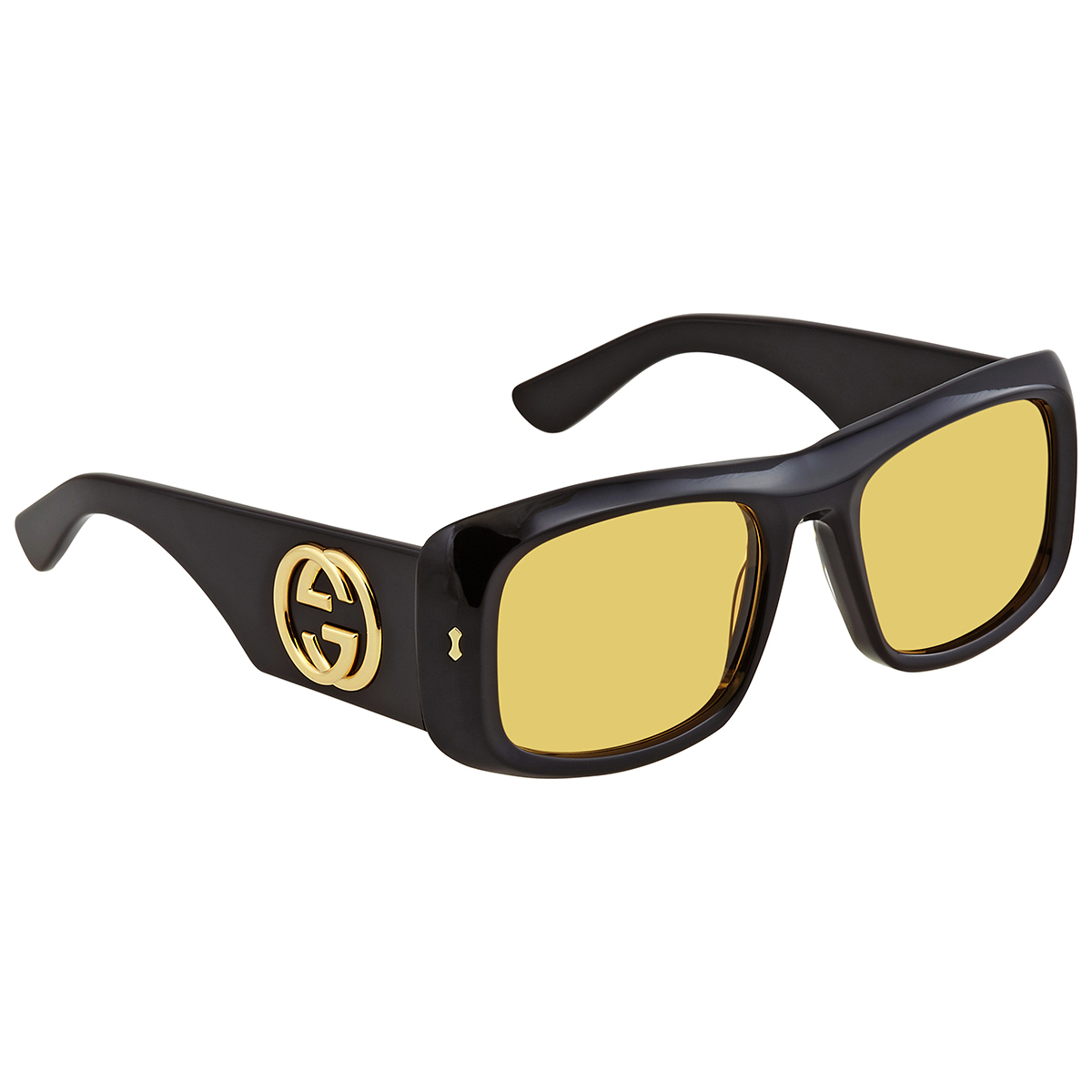 Mua Yellow Square Unisex Sunglasses GG1251S 001 chính hãng  display picture 3