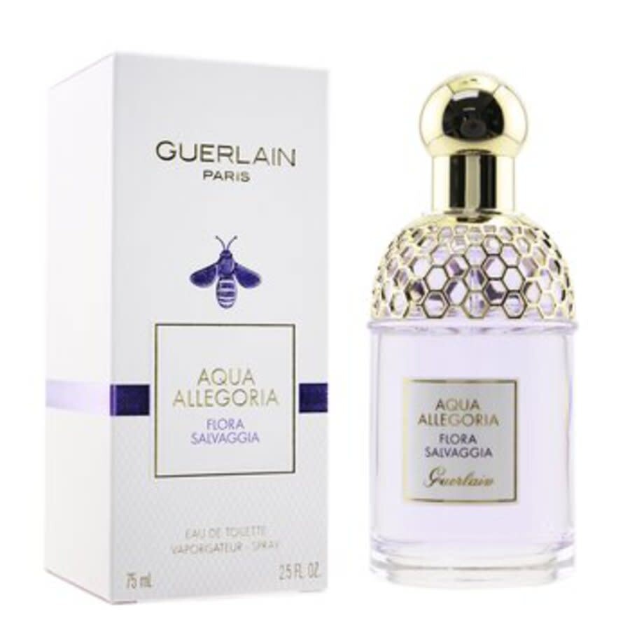 Guerlain Ladies Aqua Allegoria Flora Salvaggia Edt Spray 2.5 oz Fragrances 3346470142855 In Aqua / Orange / Spring / White