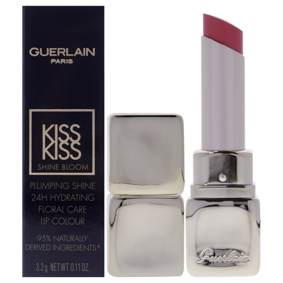 Guerlain Ladies Kiss Kiss Shine Bloom Lipstick 0.11 oz 309 Fresh Coral Makeup 3346470441583 In Multi