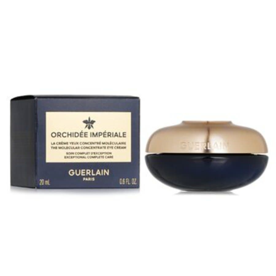 Shop Guerlain Ladies Orchidee Imperiale The Molecular Concentrate Eye Cream 0.6 oz Skin Care 334647061687 In Cream / Orchid