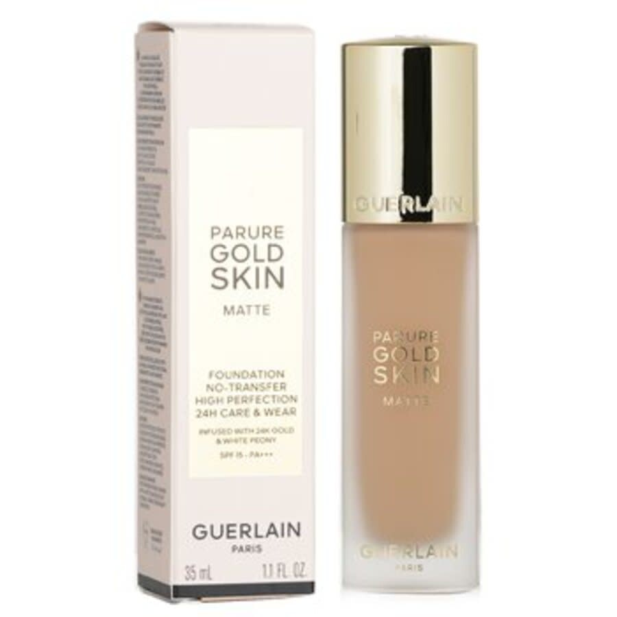 Shop Guerlain Ladies Parure Gold Skin Matte Foundation Spf15 1.1 oz # 1n Neutral Makeup 3346470436114