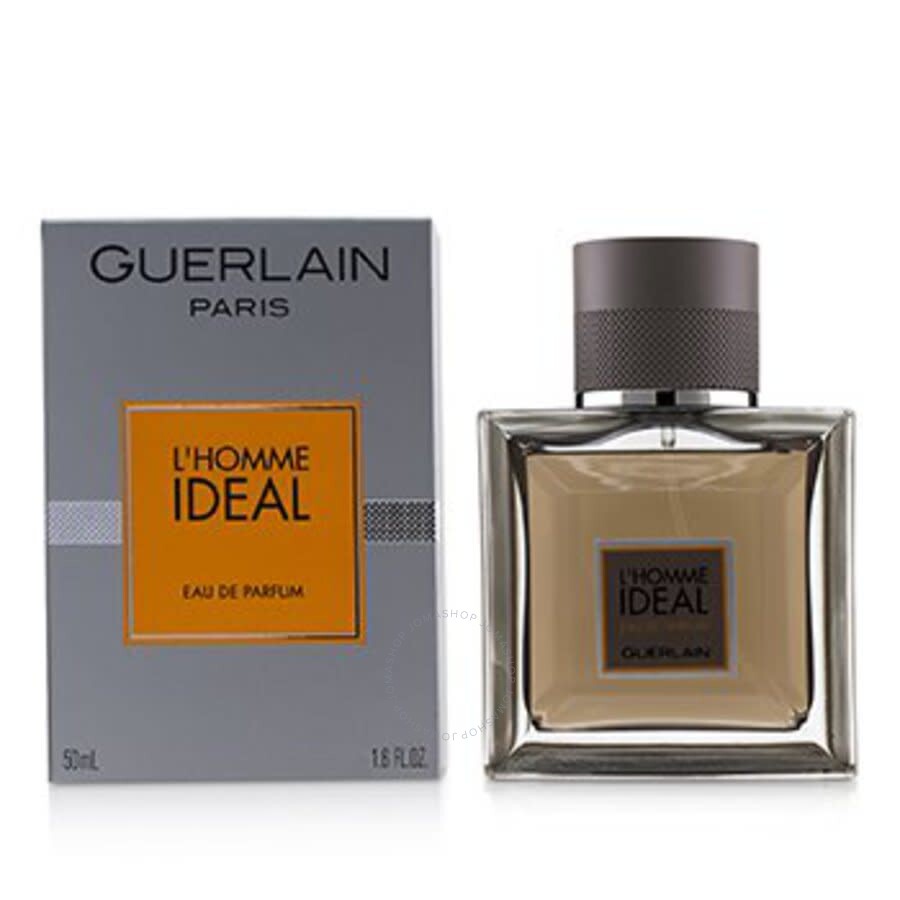 Guerlain Men's L'homme Ideal Eau De Parfum Edp 1.7 oz Fragrances 3346470303119 In Pink
