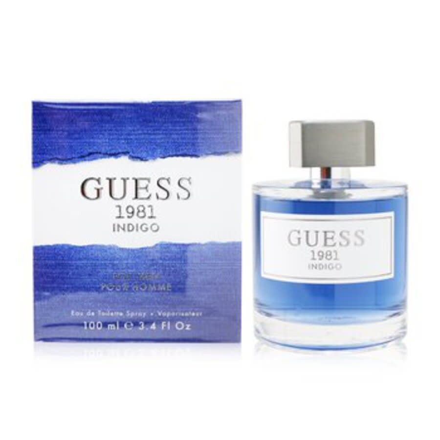 Guess - 1981 Indigo Eau De Toilette Spray 100ml / 3.4oz In Purple/blue/orange