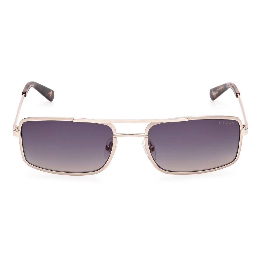 Guess Blue Gradient Rectangular Men's Sunglasses GU00168 32W 58