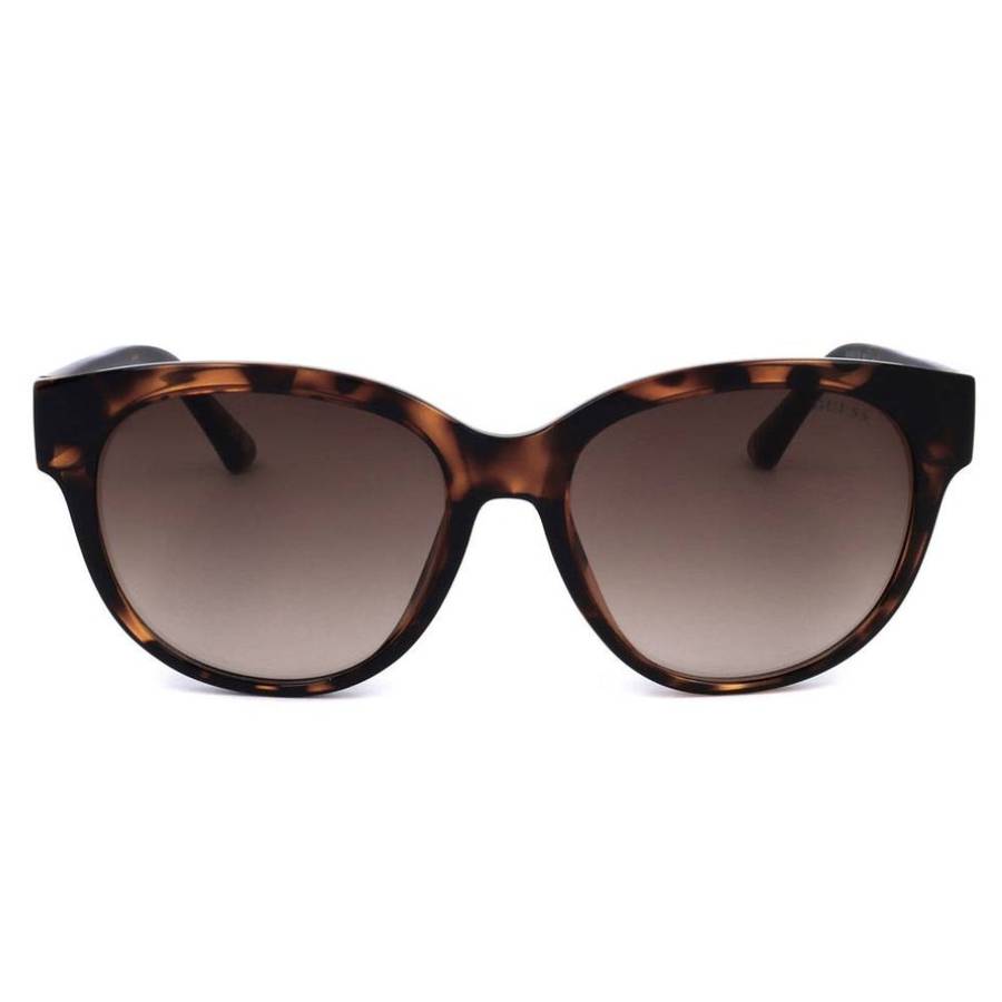 Guess Brown Gradient Cat Eye Ladies Sunglasses Gf6163 52f 56