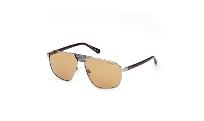 Guess Brown Acetate Sunglasses