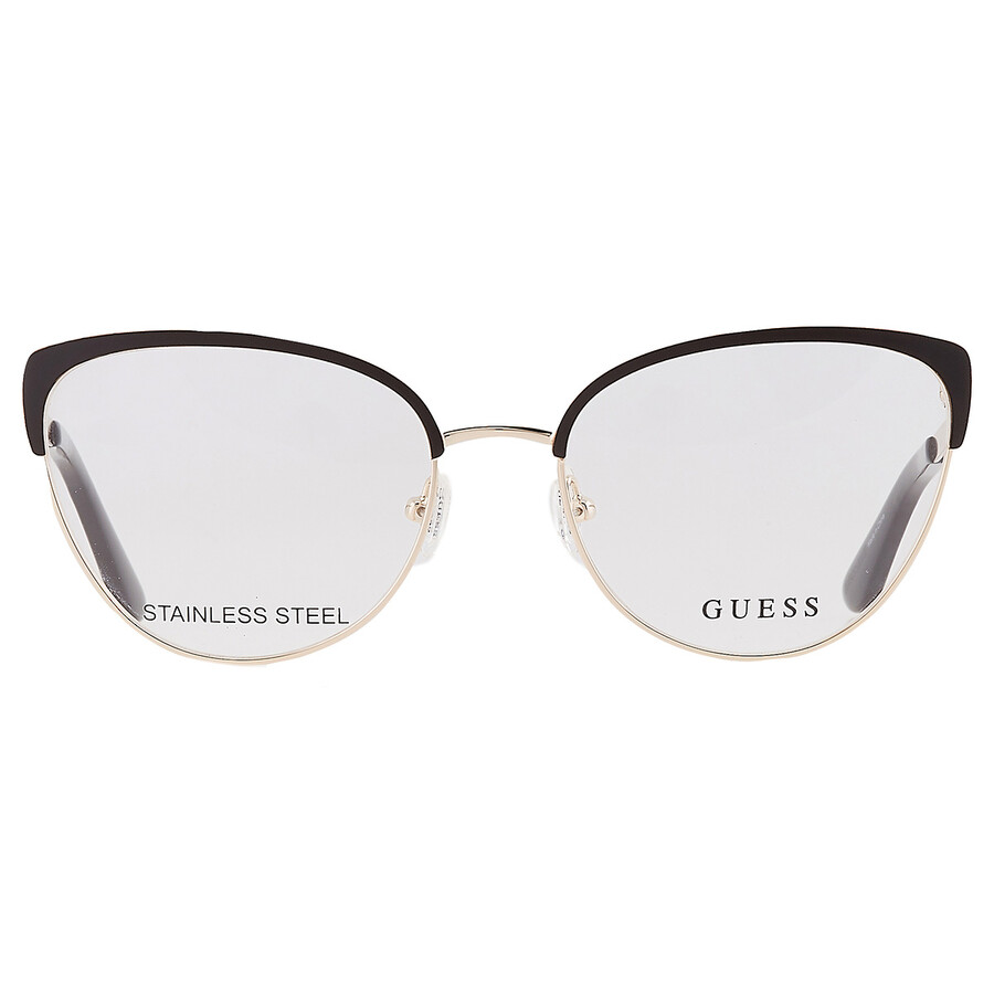 Shop Guess Demo Cat Eye Ladies Eyeglasses Gu2971 002 54 In Black