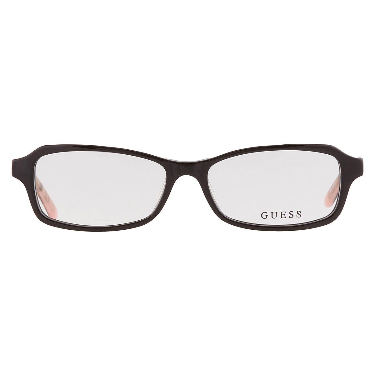 Guess Demo Rectangular Ladies Eyeglasses GU2458 BLK 54 