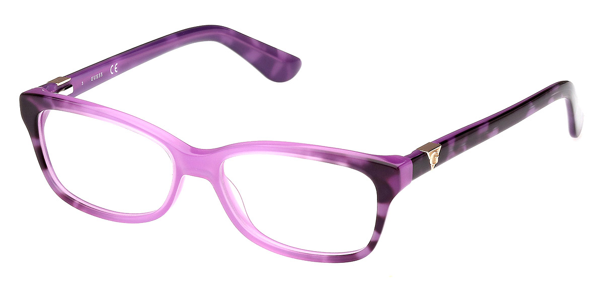 Guess Demo Rectangular Ladies Eyeglasses GU2948 083 50  display picture 3