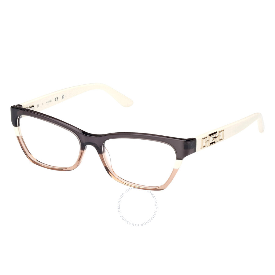 Guess Demo Rectangular Ladies Eyeglasses Gu2979 020 54