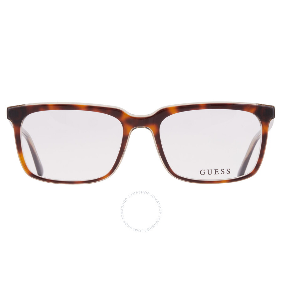 Guess Demo Rectangular Men's Eyeglasses Gu50063 056 56