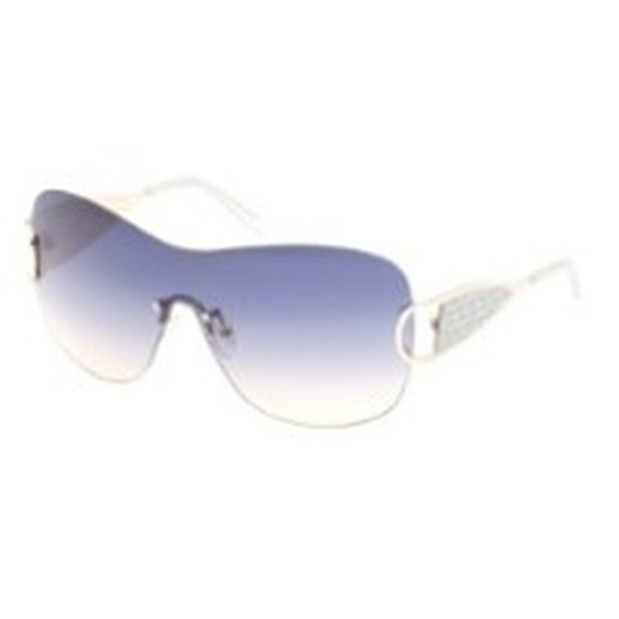 Guess Factory Blue Gradient Shield Ladies Sunglasses Go00038 32w 00