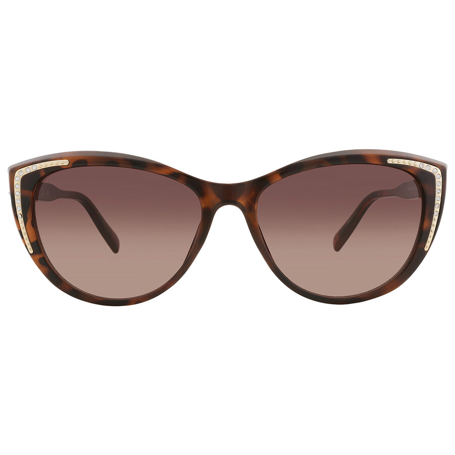 Guess Factory Brown Gradient Cat Eye Ladies Sunglasses Go00006 52f 56