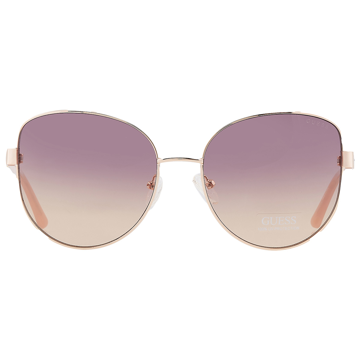 Guess Factory Gradient Brown Cat Eye Ladies Sunglasses GF6172 28F