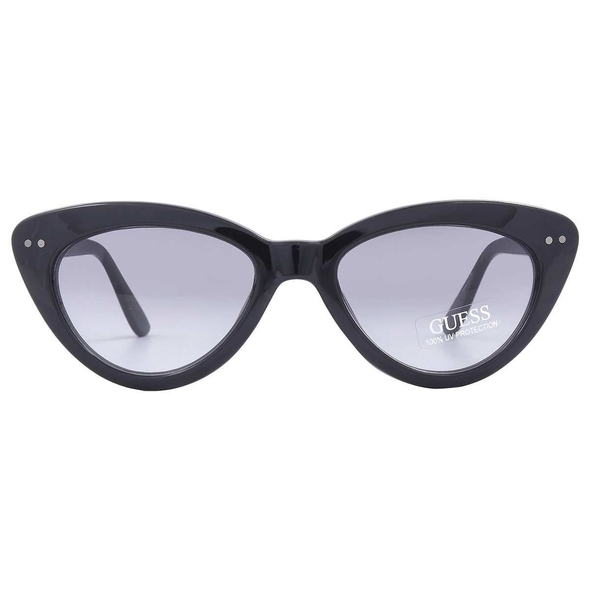 Guess Factory Smoke Gradient Cat Eye Ladies Sunglasses GF0402 01B 