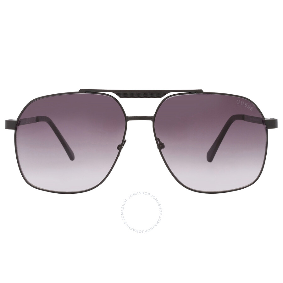 Guess Factory Smoke Gradient Navigator Men's Sunglasses Gf5095 02b 61