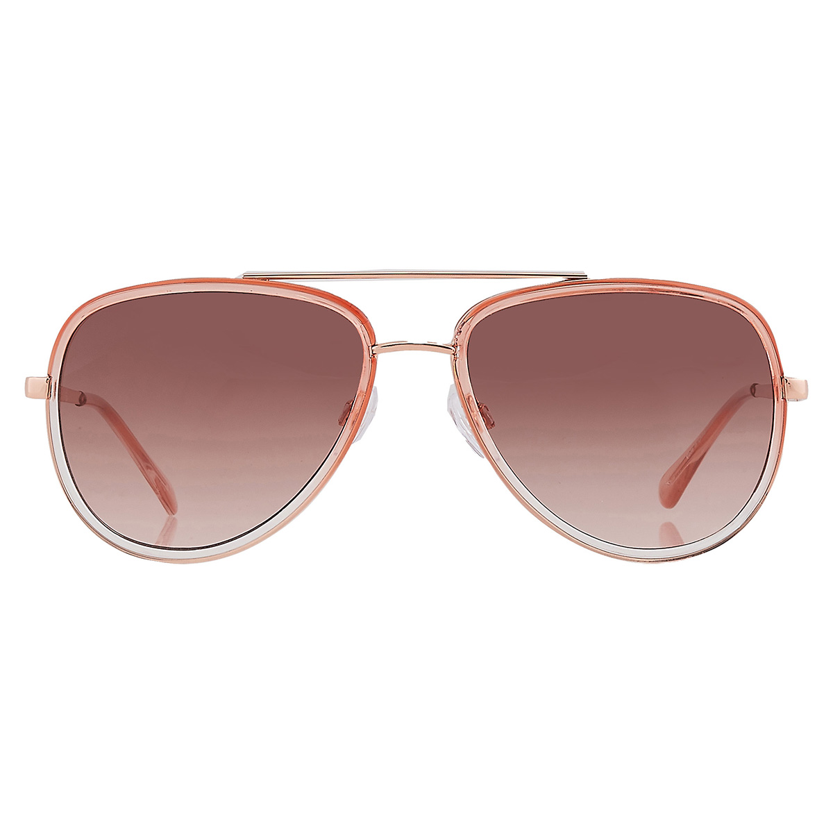 Guess Factory Smoke Gradient Pilot Ladies Sunglasses GF0417 72B 59 