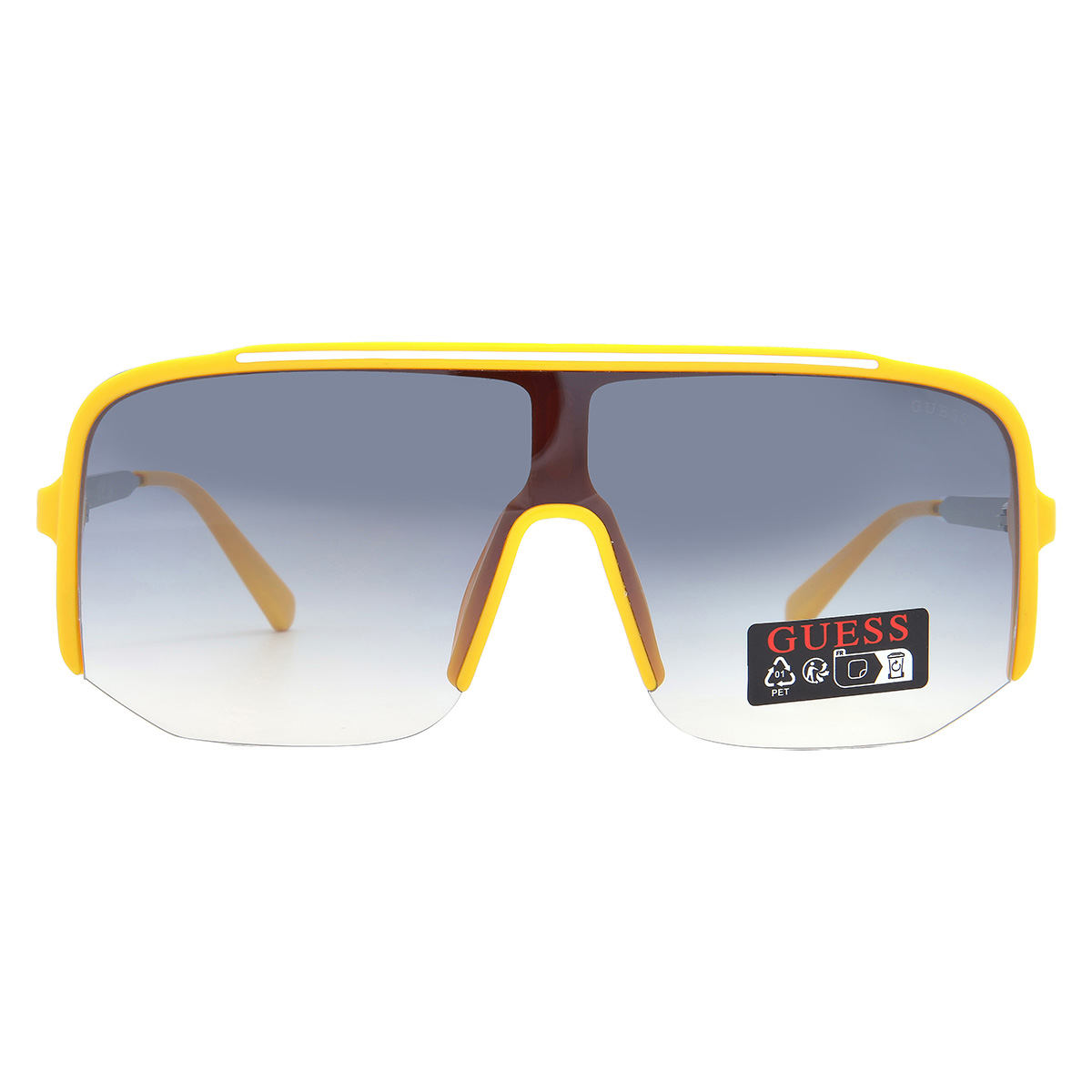 Guess Factory Smoke Gradient Shield Men's Sunglasses GO00054 39B