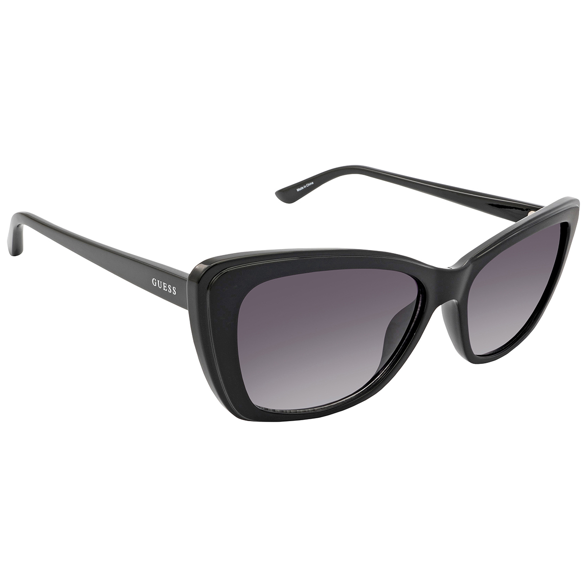 Guess Gradient Smoke Cat Eye Ladies Sunglasses GU7774 02B 55  display picture 2