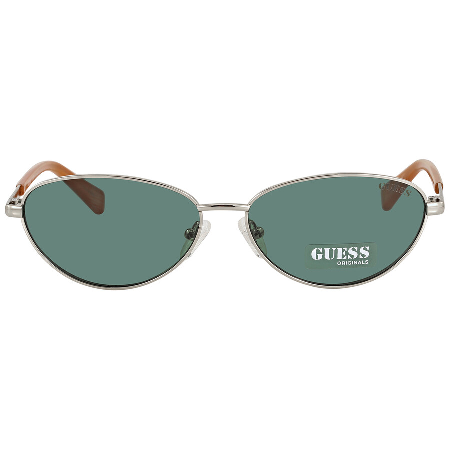 Guess Green Oval Unisex Sunglasses GU8230 10N 57 889214282224