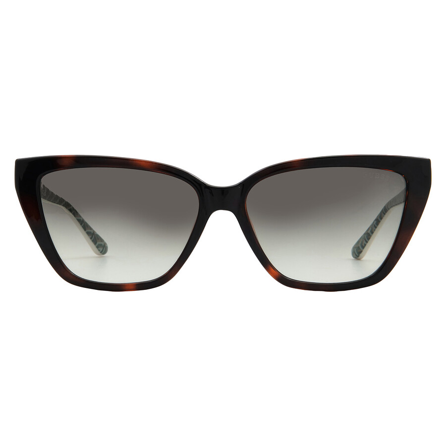 Guess Grey Gradient Cat Eye Ladies Sunglasses Gu7919 52p 58
