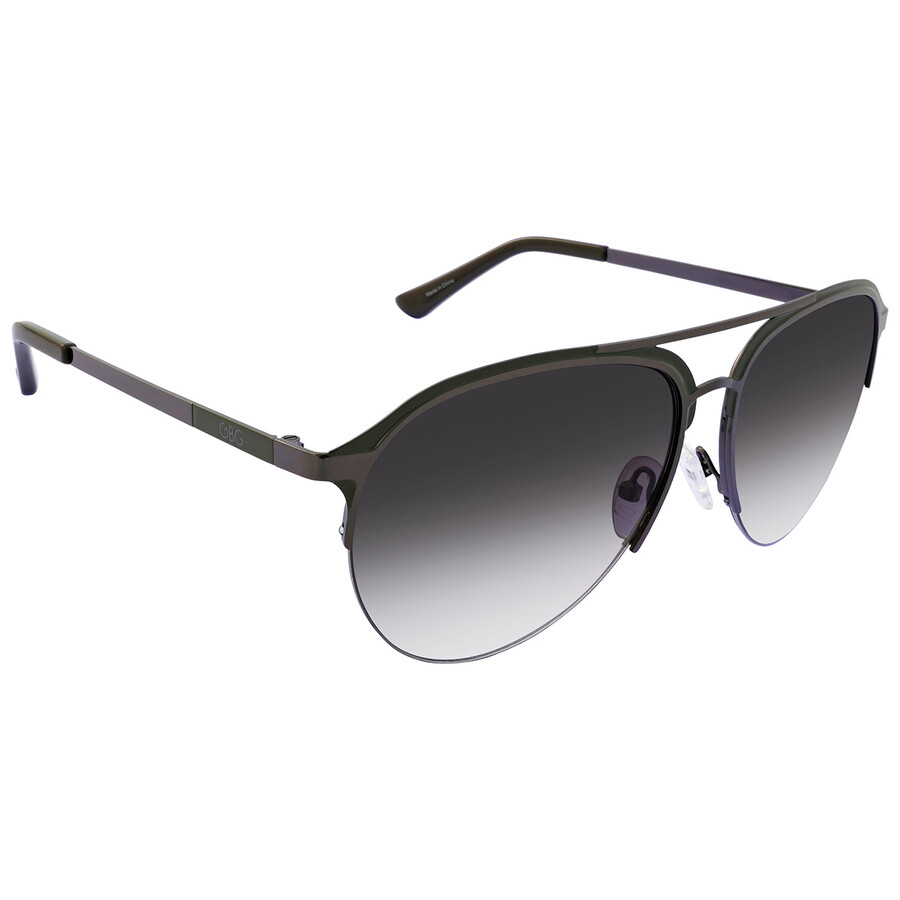 Guess Grey Pilot Men's Sunglasses Gg2154 08p 60 In Grey / Gun Metal / Gunmetal