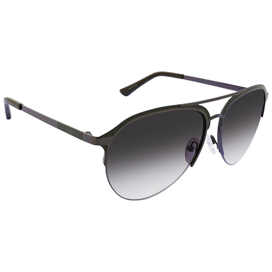 Shop Guess Grey Pilot Men's Sunglasses Gg2154 08p 60 In Grey / Gun Metal / Gunmetal