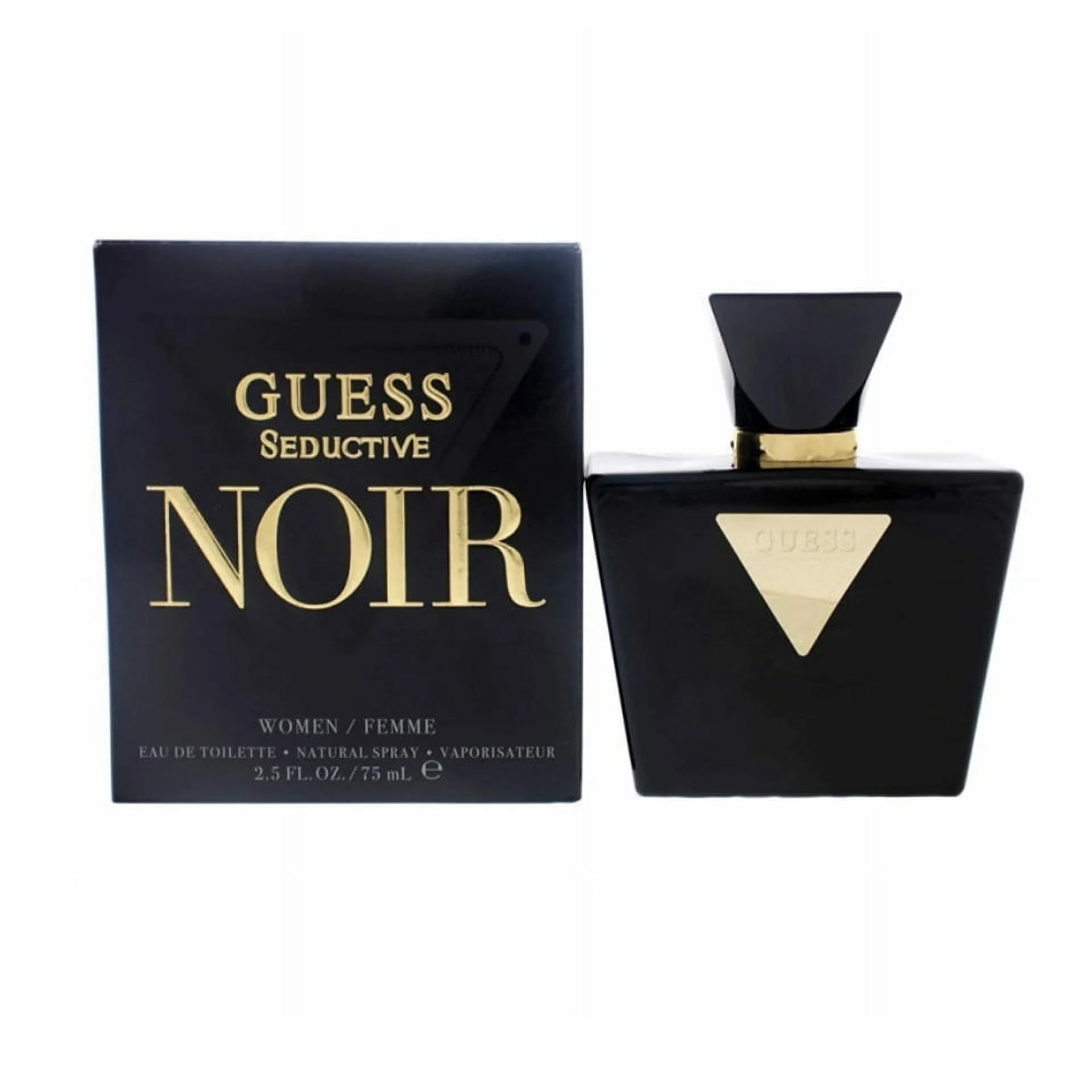 Guess Ladies Seductive Noir Edt Spray 2.5 oz Fragrances In Black
