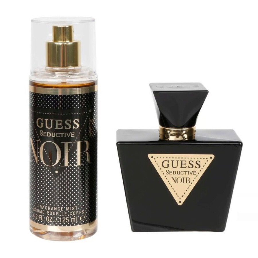 Guess Ladies Seductive Noir Gift Set Fragrances 085715329752