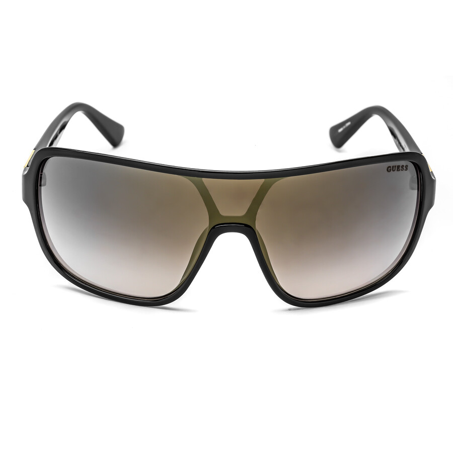 Guess Men's Black Rectangular Sunglasses GF5068 01G 67 Guess