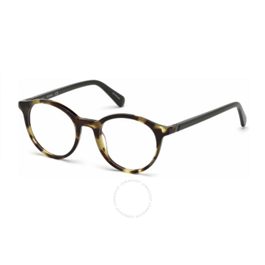 Guess Men's Brown Round Eyeglass Frames GU195105548 664689981922