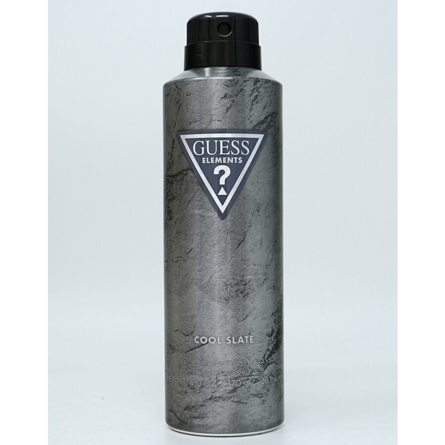 Guess Men's Elements Cool Slate Deodorant Body Spray 6 oz Fragrances 085715336668