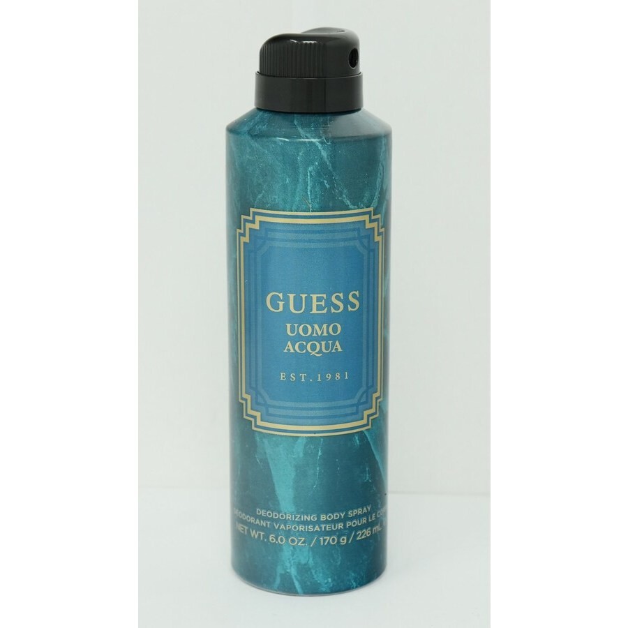 Guess Men's Uomo Acqua Deodorant 6 oz Fragrances 0085715336644