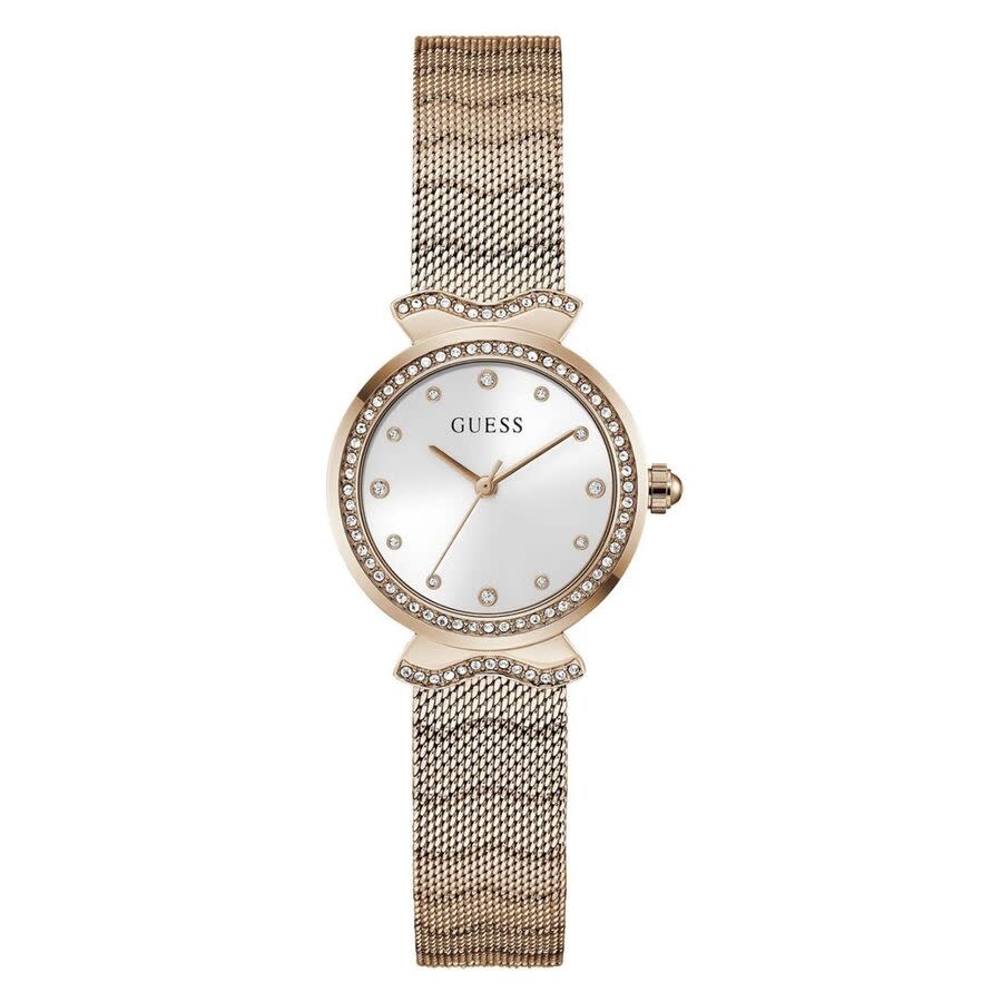Guess Mermaid Quartz White Dial Ladies Watch GW0866L2