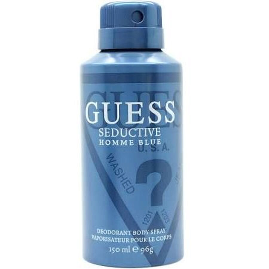 Guess Seductive Blue /  Inc. Deodorant Spray 5.0 oz (150 Ml) (m) In Blue