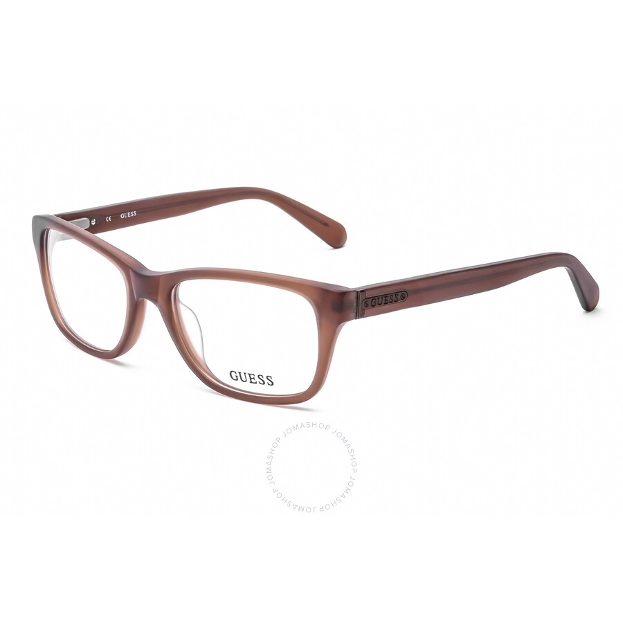 Guess Unisex Brown Round Eyeglass Frames GU1844 D96 53 715583293267