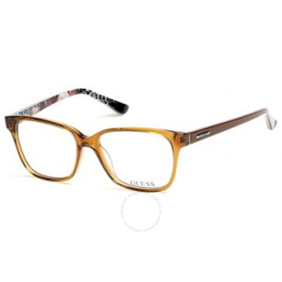 Guess Unisex Brown Round Eyeglass Frames GU25064752 664689712267