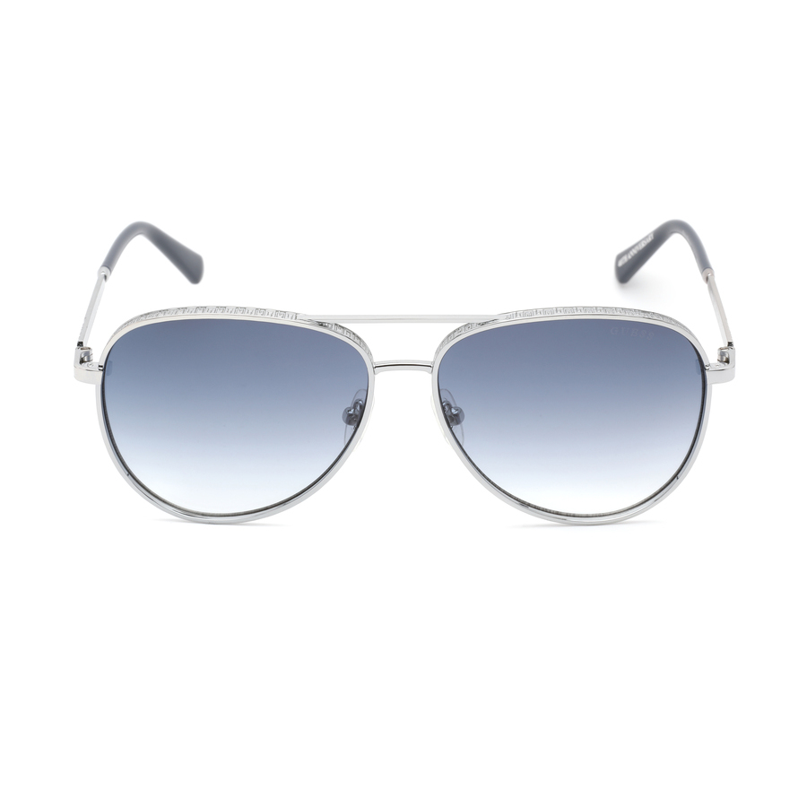 Guess Silver Metal Sunglasses