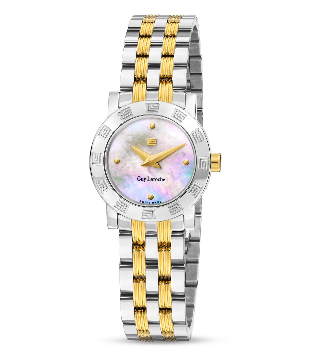 Guy Laroche Alex Quartz White Mother of Pearl Dial Ladies Watch GLWLG0000119