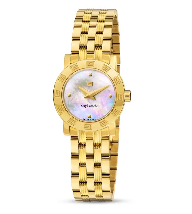 Guy Laroche Alex Quartz White Mother of Pearl Dial Ladies Watch GLWLG0000121