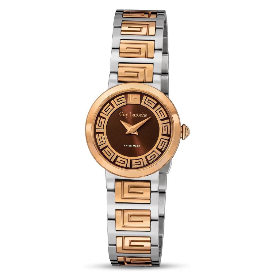 Guy Laroche Ariane Quartz Brown Dial Ladies Watch GLWLG0001021