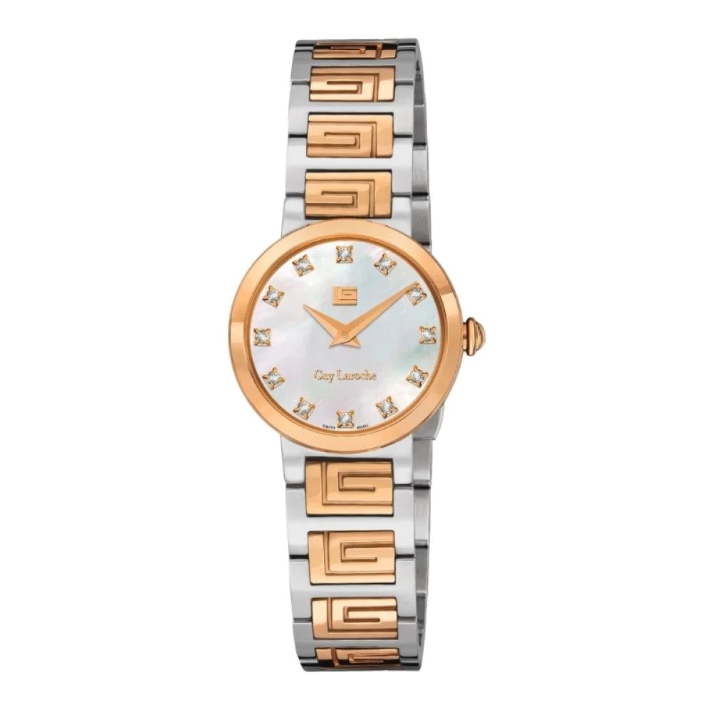 Guy Laroche Ariane Quartz Diamond White Mother of Pearl Dial Ladies Watch GLWLG0001011